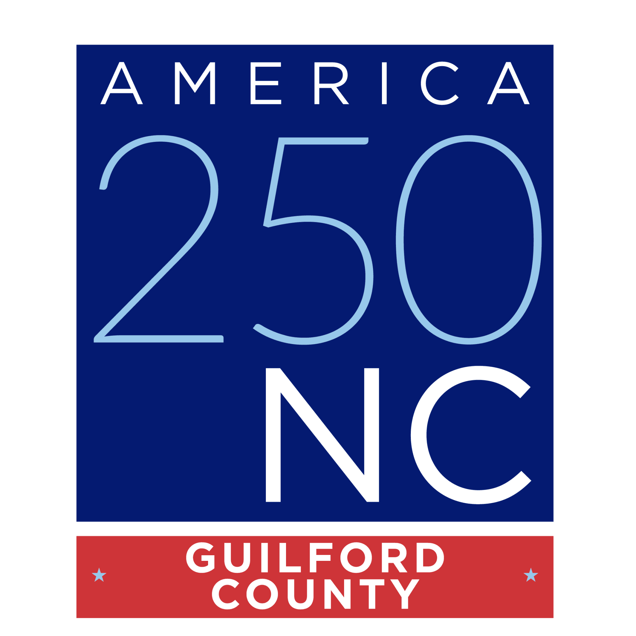 Case Study: America250 Guilford 1 Original state-template logo