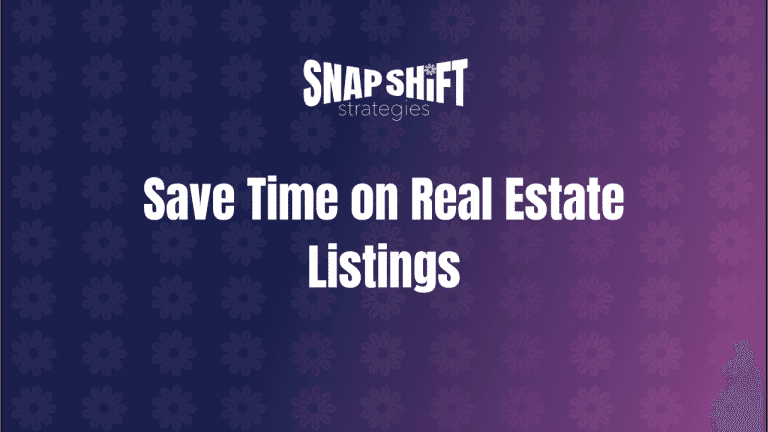 Save time on real estate listings